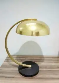 TI-5048 Iron Table Lamp with Brass Finish