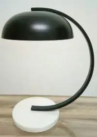 TI-TL-5049 Iron Table Lamp with Black Finish