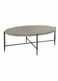RAC-OVCT-5008 Acacia Wood Oval Coffee Table