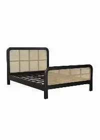 RAC-BD-5020 Mango Wood & Cane King Size Bed