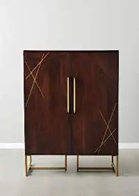 RAC-2DAH-5033 Mango Wood 2 Door Almirah  