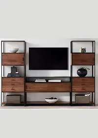RAC-2BTV-5034 Acacia Wood 2 Book Rack  
