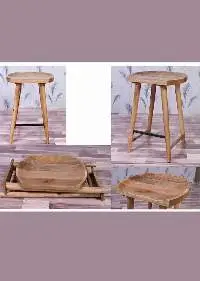 Premium The Cornwall Mango Wood Stools