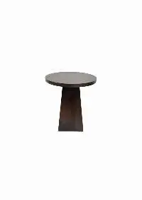 Airforce Walnut Finish Wooden Stools