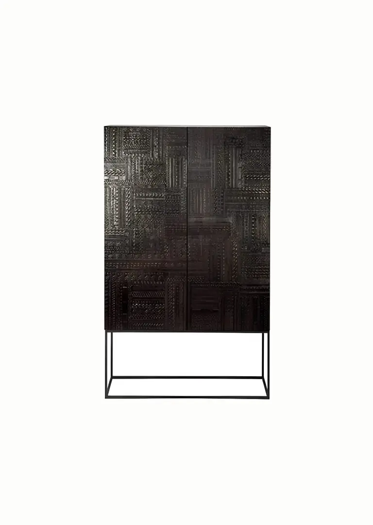 Tawa Solid Mango Wood Storage Cupboard