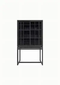 Burung Solid Mango Wood Storage Cupboard