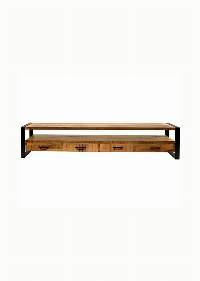 Wooden Iron 4-Drawer TV Cabinets