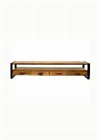 Wooden Iron 4-Drawer TV Cabinets