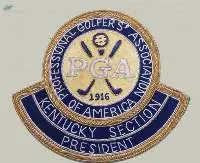 Professional Golf Association Club Badges