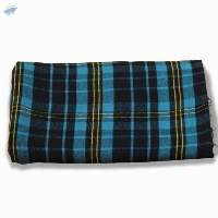 Unstitched Navy Blue Cotton Flannel Fabric
