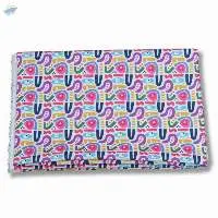 Multicolor Canvas Digital Printed Fabric