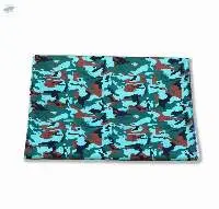 Unstitched Cotton Army Printed Fabric