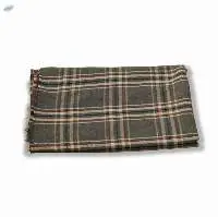 Unstitched Blazer Brown Yarn Dyed Check Fabric