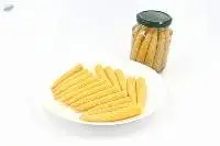 Baby Corn In Glass Jar