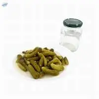 Gherkins In Can & Glass Jar