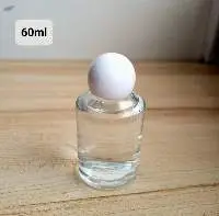 60 Ml Glass Bottle With Round Shape Bottle