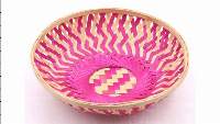 Handwoven Bamboo Basket / Bamboo Utility Basket