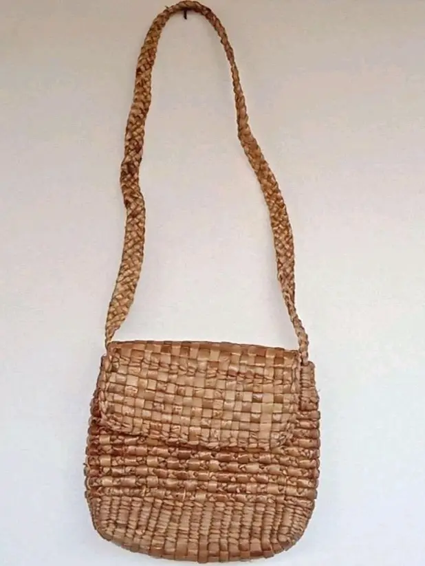 Handwoven Water Hyacinth Sling Bag