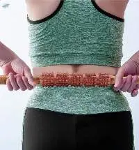 Rose Wood Acupressure Roller Unisex Massager 
