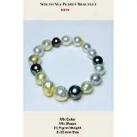 Multicolor-Pearl Bracelets