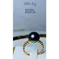 Black Pearl Ring