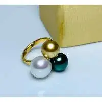 Multicolor Pearl Ring