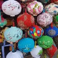 Vietnam Silk Lanterns For Wedding Decoration