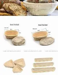 Rattan Bread Proofing Basket