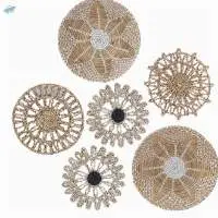 Wall Decoration Straw Wall Hanging Colorful