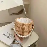 Rattan Handbag