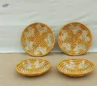 Seagrass Plate for Wall Hanging Decoration