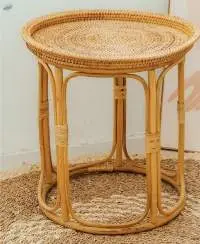 Mini Rattan Table Coffee