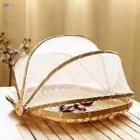 Bamboo Tray And Basket