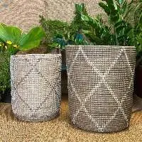 Seagrass Belly Basket In Vietnam