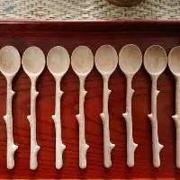 Handmade Coconut/ Wooden Spoon For Dinner
