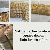 Natural Rattan Grade AA Square brown