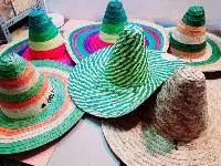 Decor Straw Hat For Beach And Holiday