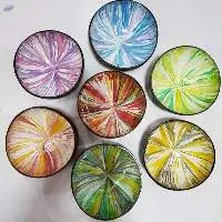 Art Coconut Bowl for Kitchenware