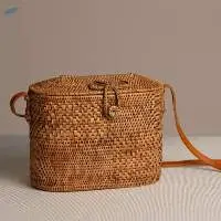 Rattan Straw Bag
