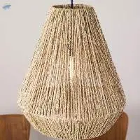 Decorative Seagrass Straw Lampshade