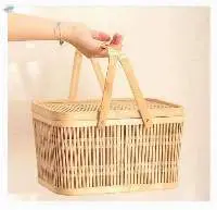 Bamboo Fruit Storage Basket