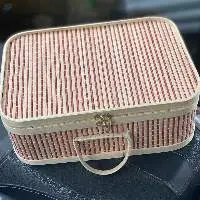 Bamboo Food Storage Basket Box