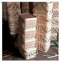Bamboo Fruit Storage Basket