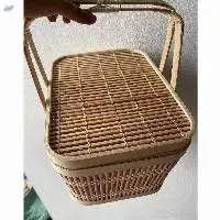 Bamboo Fruit Food Storage Basket