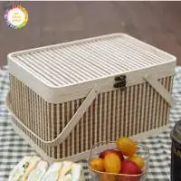 Multipurpose Delicate Handmade Bamboo Baskets