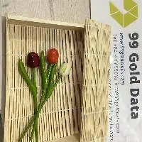 Craft Bamboo 30x16x5cm Tray with Lid