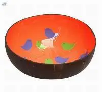 Coconut Lacquered Shell Bowl