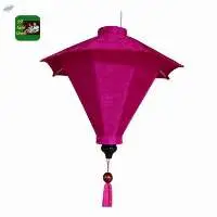 Hoi An Bamboo Silk Lanterns 35cm Mix shape