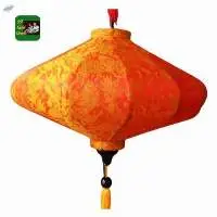 Many Colorful Light Vietnam Lantern Hanging