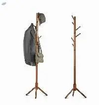 Bamboo Hanging Coat Rack
